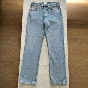AGOLDE Lana Mid-Rise Full Length Jeans